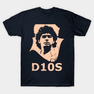 Diego maradona illustration flat T-Shirt